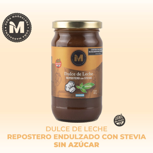 Repostero  endulzado con stevia x400g