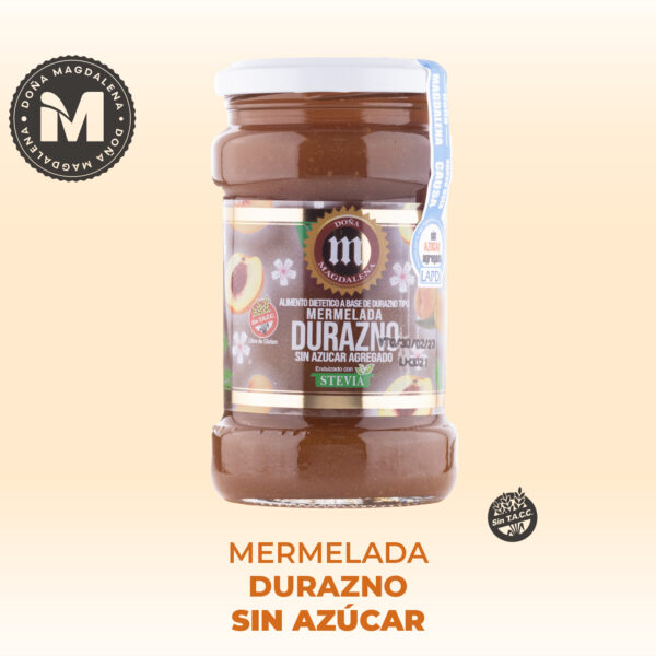 Sin Azúcar - Durazno natural x360g