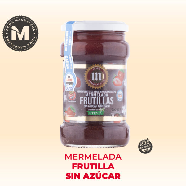 Mermelada Sin Azúcar - Frutilla x360g