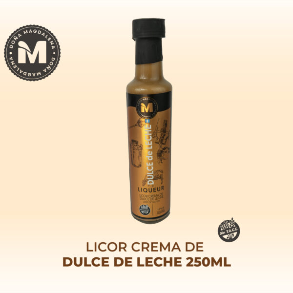 Licor crema de dulce de leche 250ml